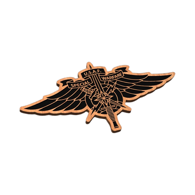 Air Force Special Warfare SVG file for laser cutting and CNC routing, LightBurn and Vectric ready