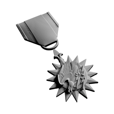 Military Air Medal design preview, medals & awards