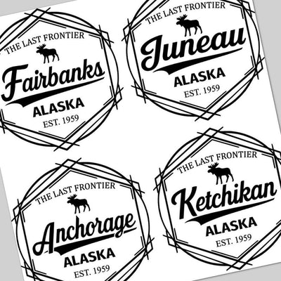 Alaska Design Bundle SVG file included with instant download