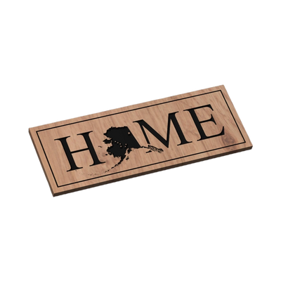 Alaska HOME Design SVG file included with instant download