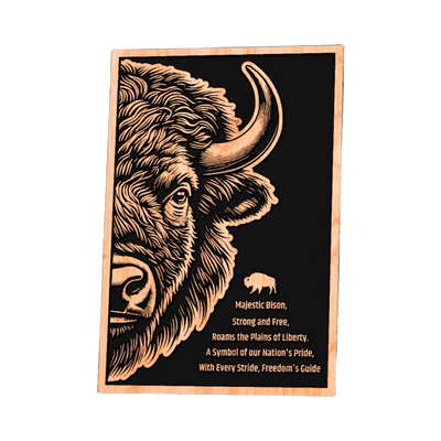 American Bison design preview, animals & wildlife