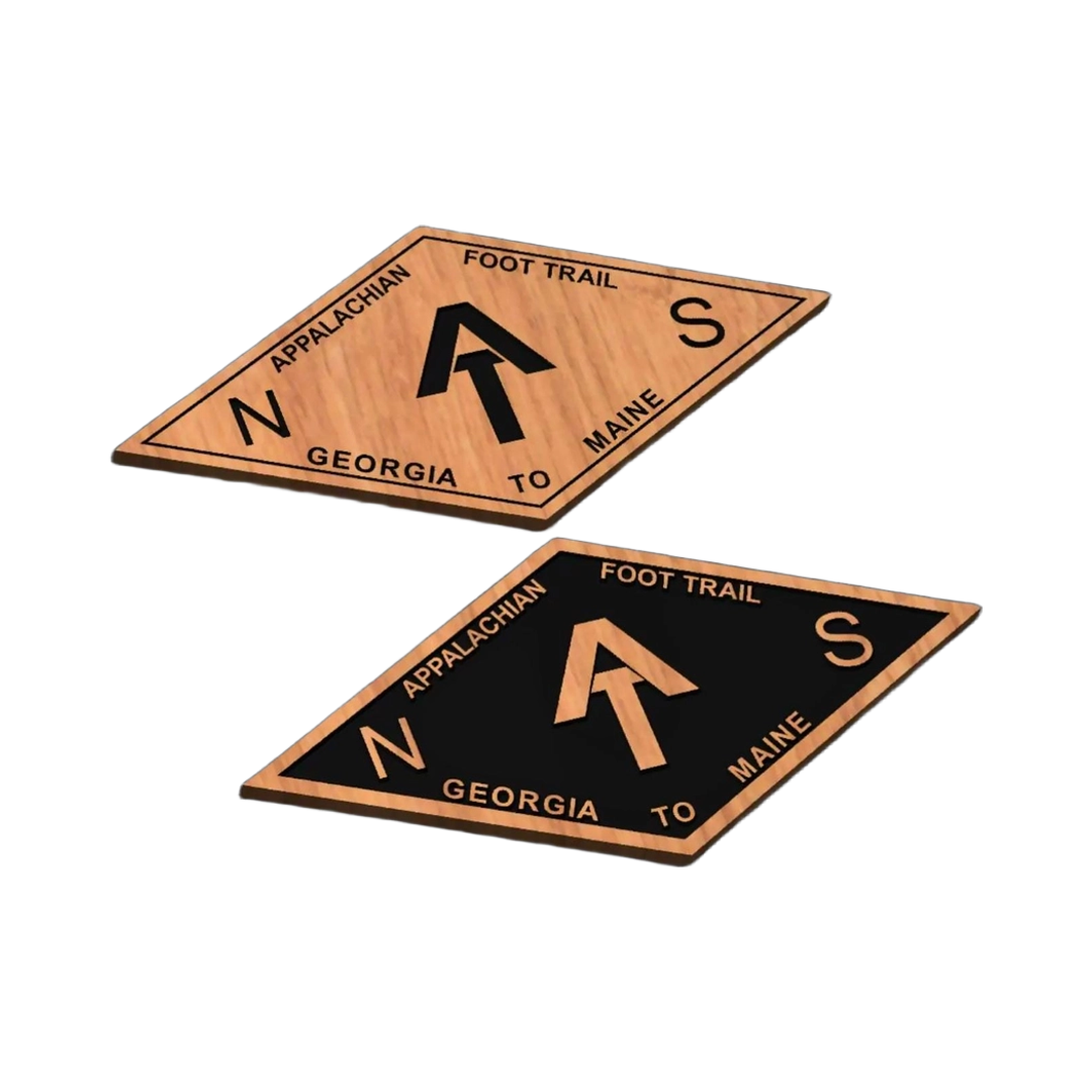 Appalachian Trail Sign SVG file for laser cutting and CNC routing, LightBurn and Vectric ready