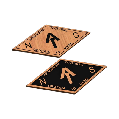 Appalachian Trail Sign SVG file for laser cutting and CNC routing, LightBurn and Vectric ready
