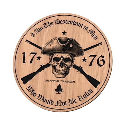 Appeal to Heaven 1776 design preview, historical americana