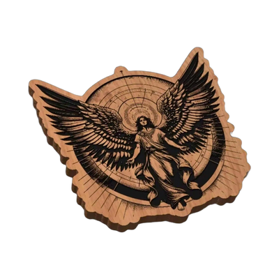 Arch Angel SVG file for laser cutting and CNC routing, LightBurn and Vectric ready