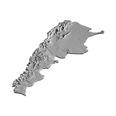 Argentina Terrain Map design preview, countries & world