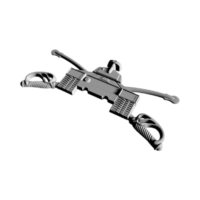 Armor Branch detail view, ready for 3D printing and CNC routing