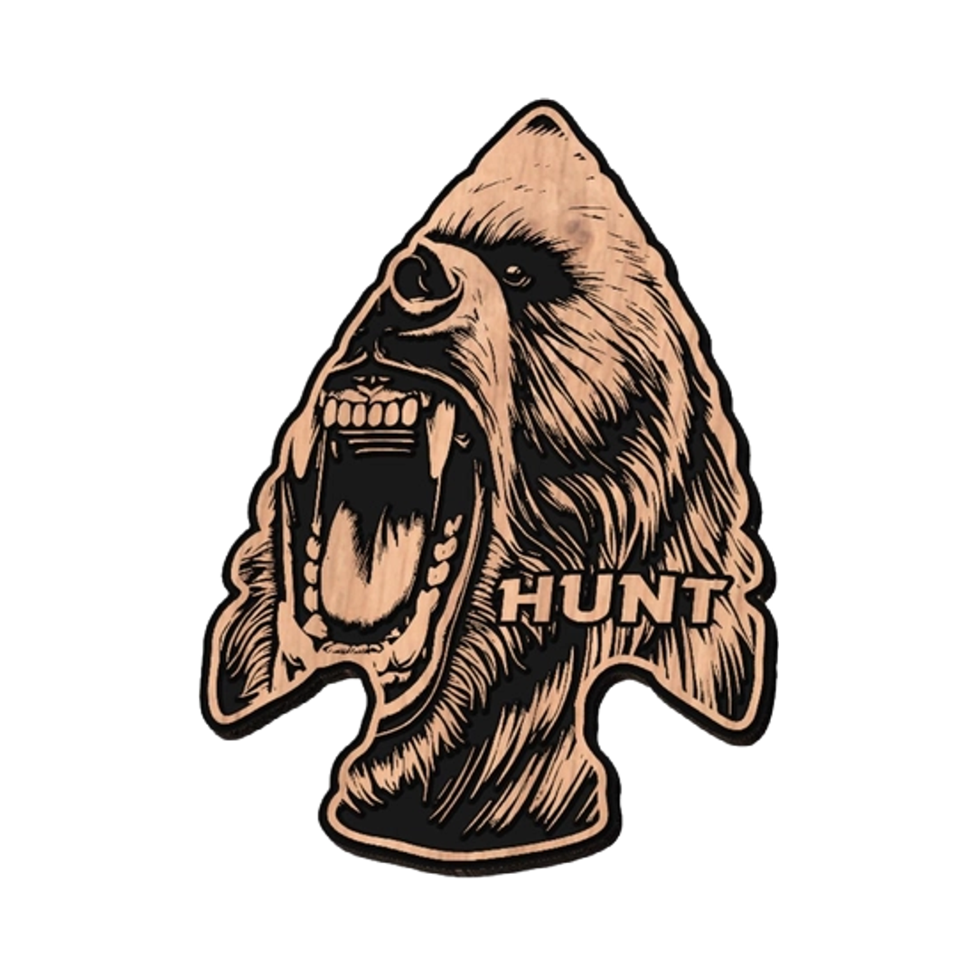 Arrowhead Bear Hunt design preview, hunting, fishing & outdoors