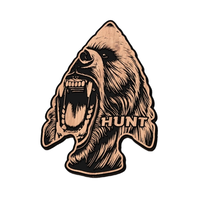 Arrowhead Bear Hunt design preview, hunting, fishing & outdoors