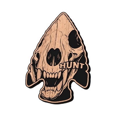 Arrowhead Black Bear Skull design preview, hunting, fishing & outdoors