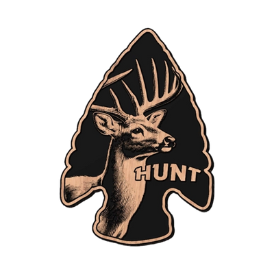 Arrowhead Deer Hunt design preview, hunting, fishing & outdoors