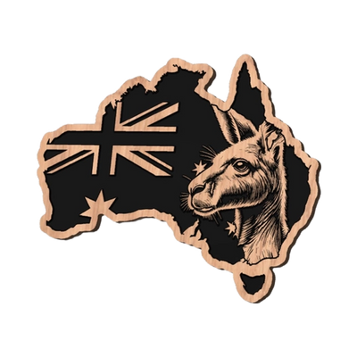Australian Flag Kangaroo design preview, operations & history