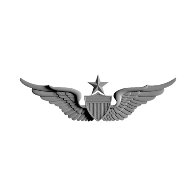 Aviation Wings Badges compatible with LightBurn and Vectric