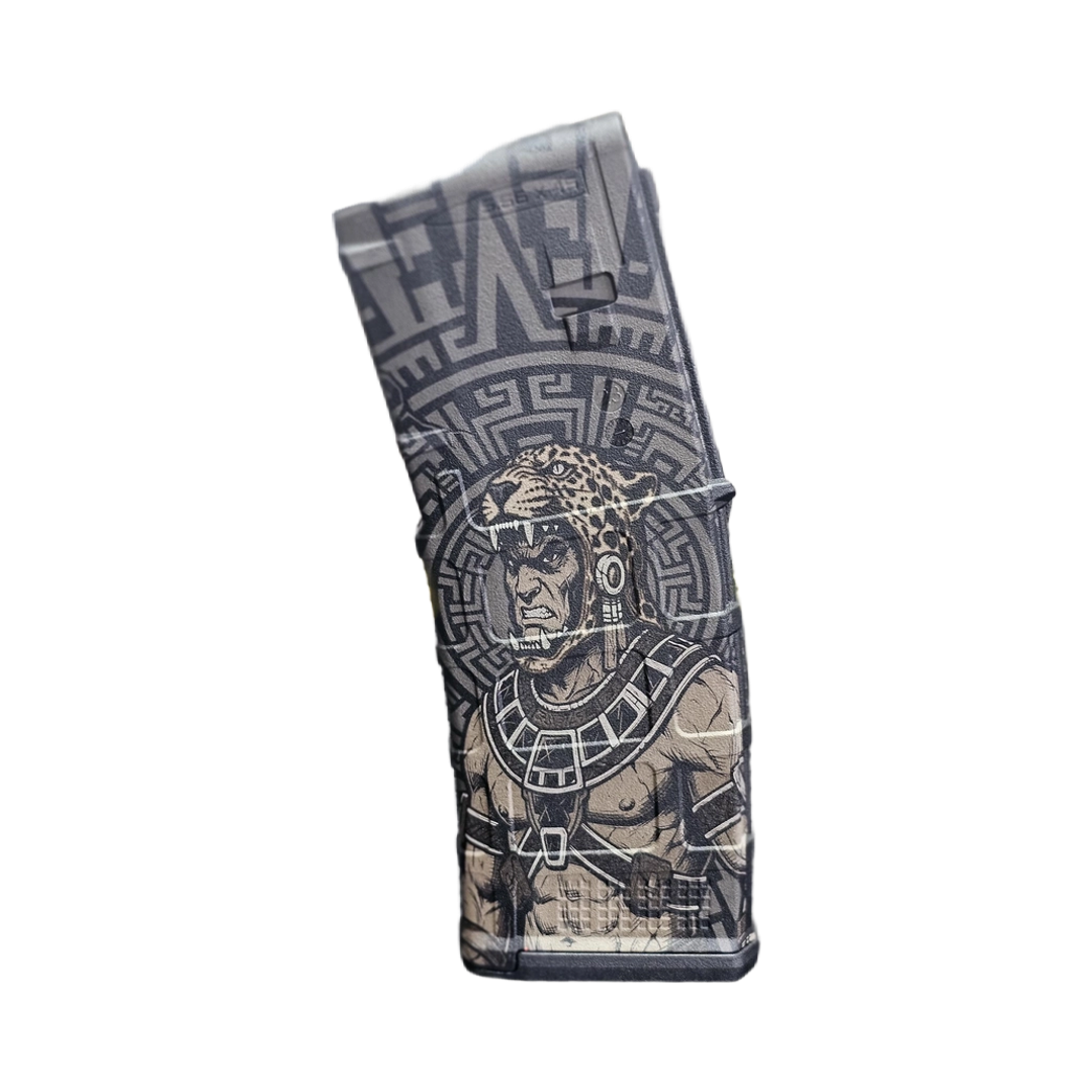 Aztec Jaguar Warrior MAG Design design preview, pmag designs