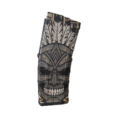 Aztec Skull MAG Digital Design design preview, skulls & skeletons