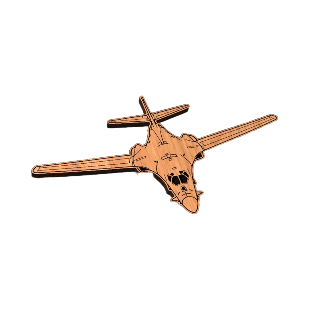 B-1 Lancer Bomber (Front) design preview, aviation & aircraft