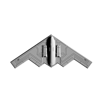 B-2 Stealth Bomber STL file for 3D printing and CNC routing, LightBurn and Vectric ready