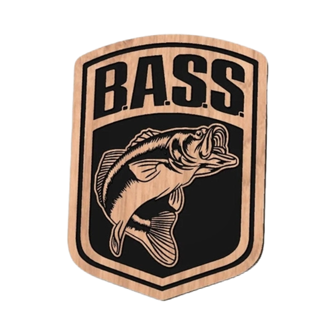 Bass Fishing Patch design preview, patches, badges & insignia