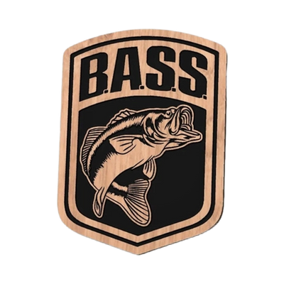 Bass Fishing Patch design preview, patches, badges & insignia