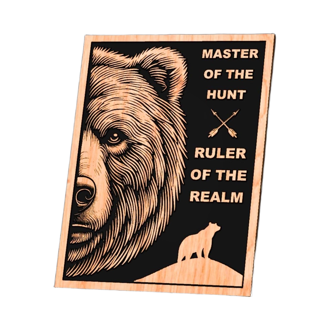 Bear Strength Sign design preview, animals & wildlife