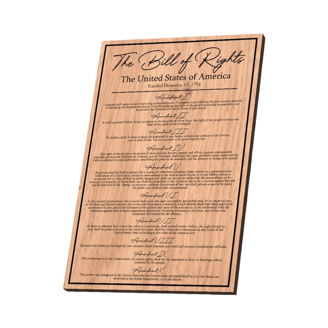 Bill of Rights design preview, 2nd amendment & freedom