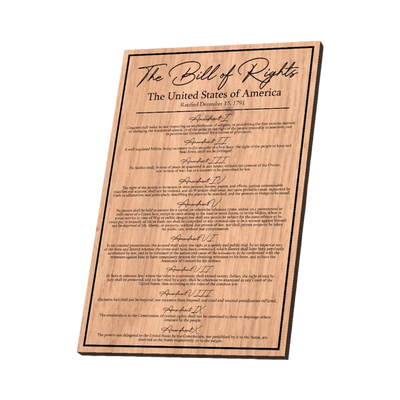 Bill of Rights design preview, 2nd amendment & freedom