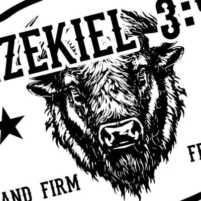Ezekiel 3:9 Bison Bible Verse Bundle SVG file included with instant download