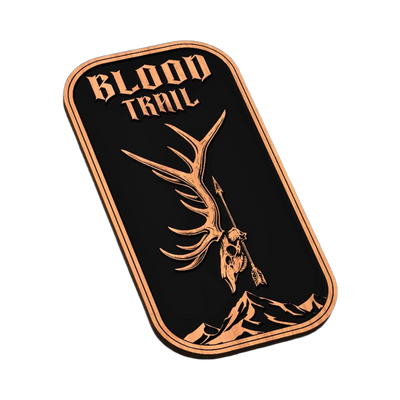 Blood Trail SVG file for laser cutting and CNC routing, LightBurn and Vectric ready