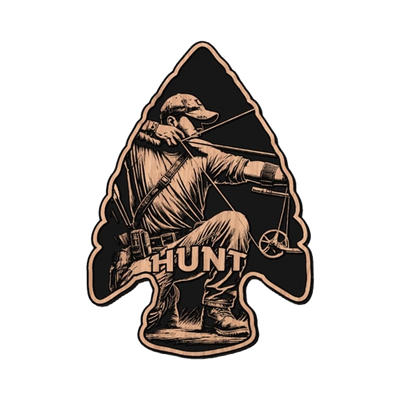 Bow Hunting Arrowhead design preview, hunting, fishing & outdoors