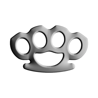 Brass Knuckles STL file for digital crafting, LightBurn and Vectric ready