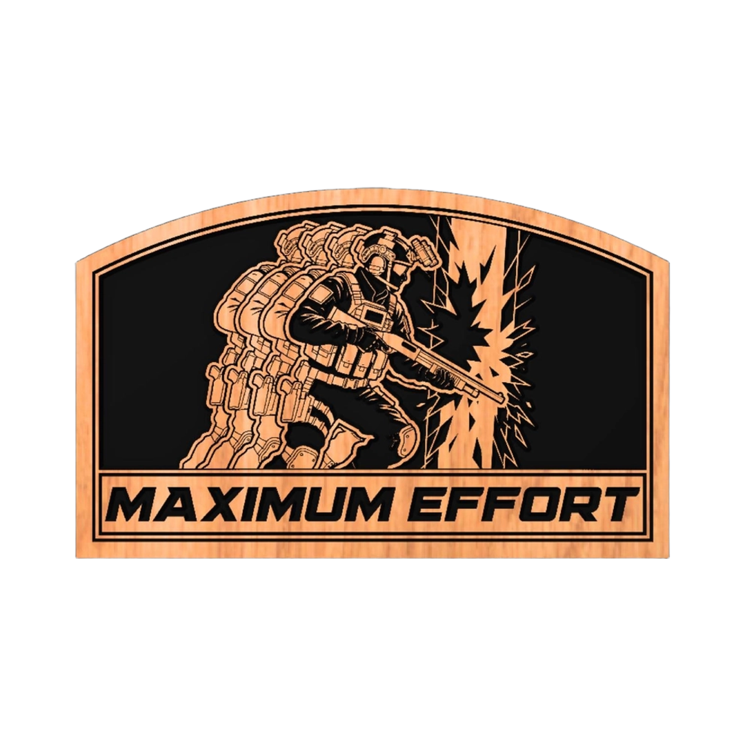 Breach Team Maximum Effort detail view, ready for digital crafting