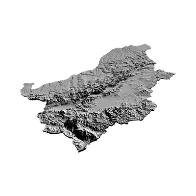 Bulgaria Terrain Map design preview, countries & world