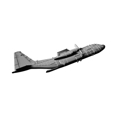 C-130 Herucles (Side Profile) design preview, aviation & aircraft