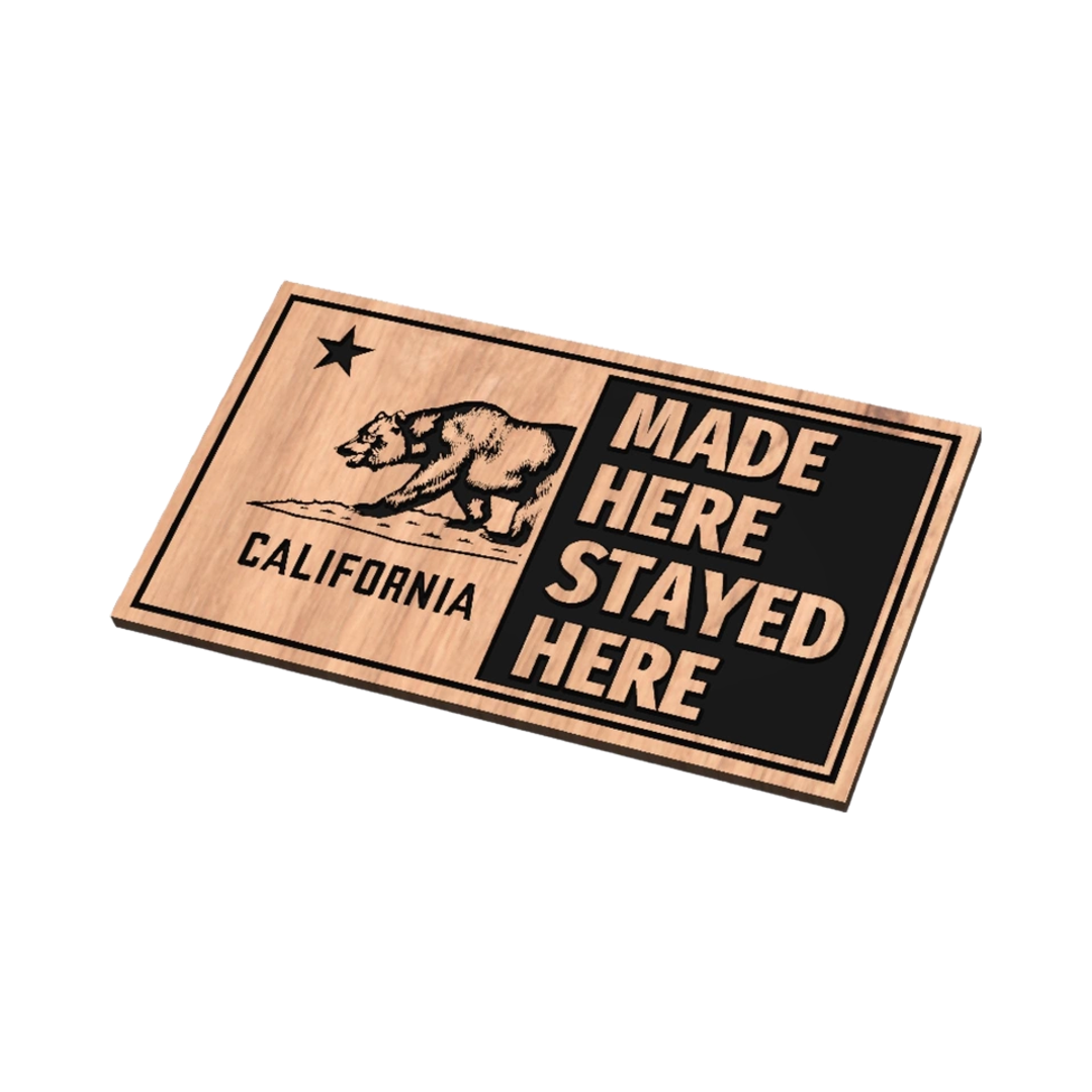 California State Pride SVG file included with instant download