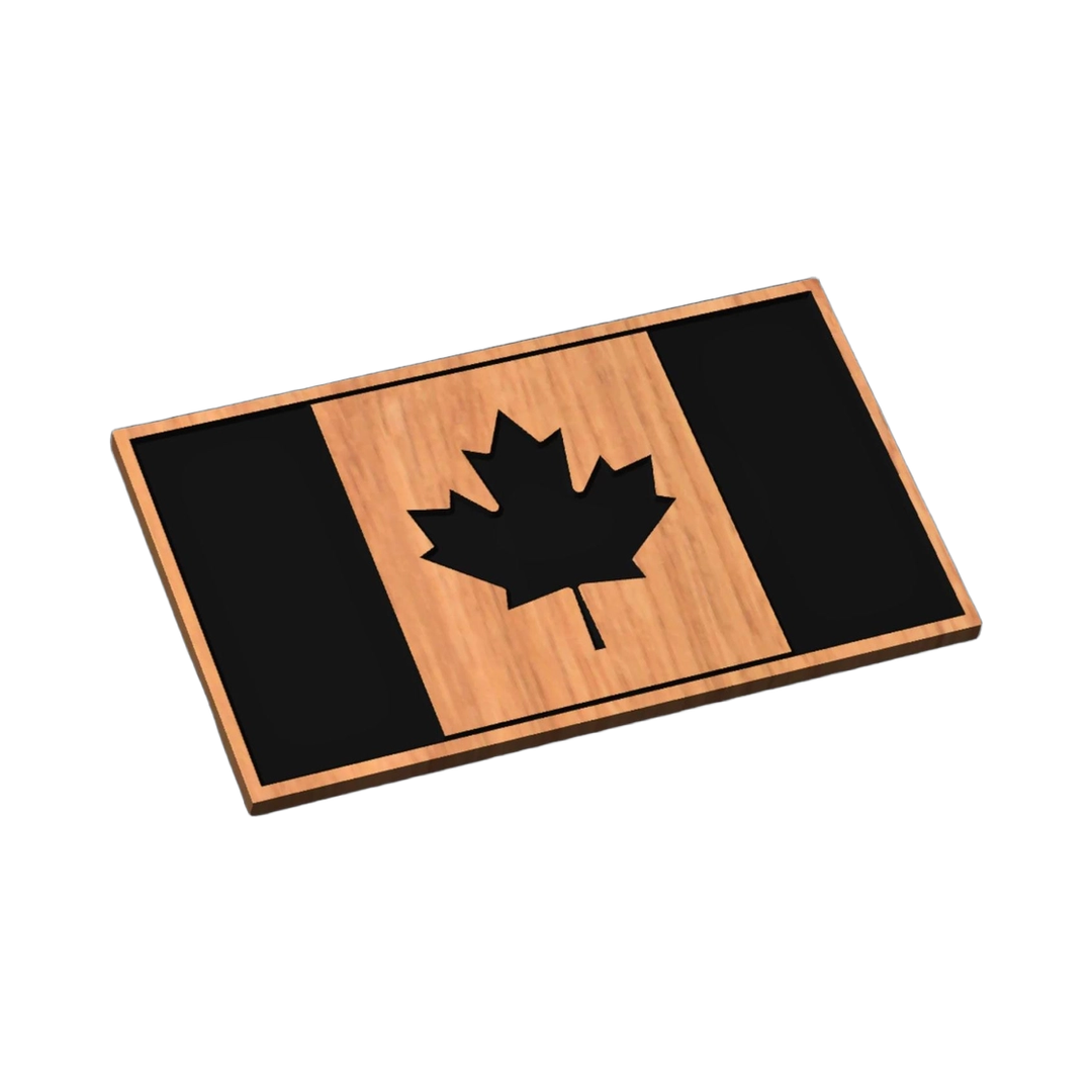 Canada Flag SVG file for laser cutting and CNC routing, LightBurn and Vectric ready