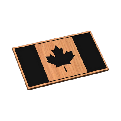 Canada Flag SVG file for laser cutting and CNC routing, LightBurn and Vectric ready