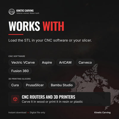 Canada Terrain Map compatible with LightBurn and Vectric