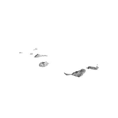 Canary Islands Terrain Map design preview, countries & world