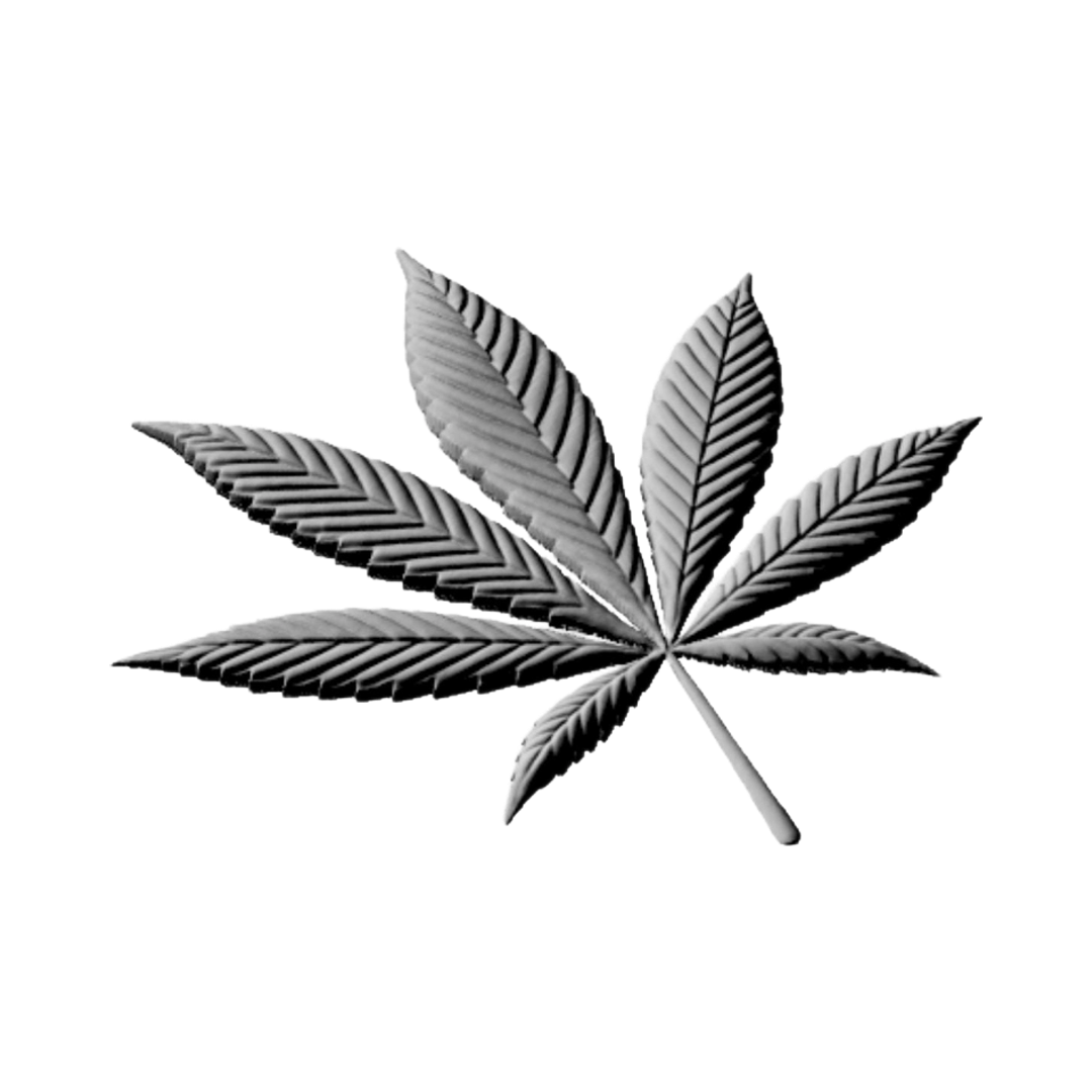 Cannabis Leaf design preview, floral & botanical