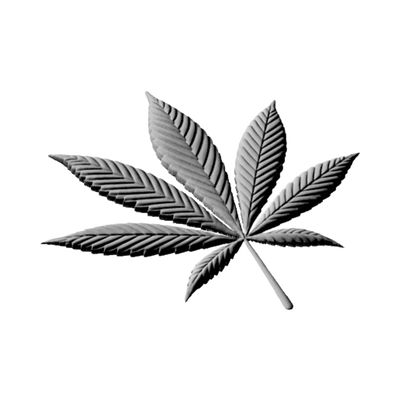 Cannabis Leaf design preview, floral & botanical