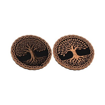 Celtic Tree of Life SVG file for laser cutting and CNC routing, LightBurn and Vectric ready