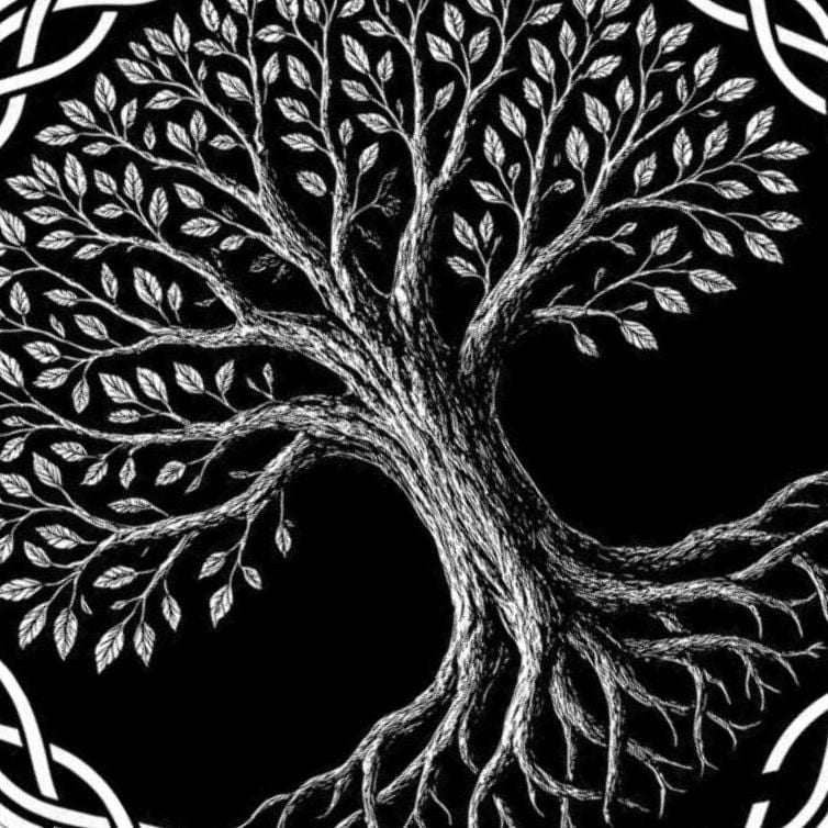 Celtic Tree of Life design preview, floral & botanical
