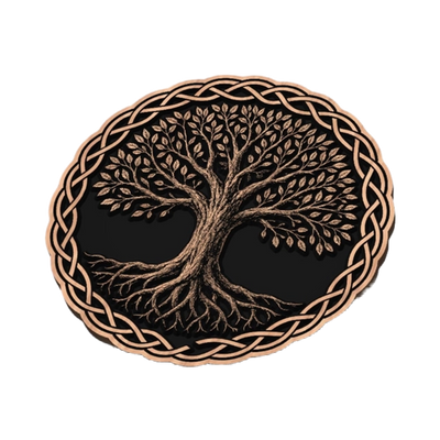 Celtic Tree of Life compatible with LightBurn and Vectric