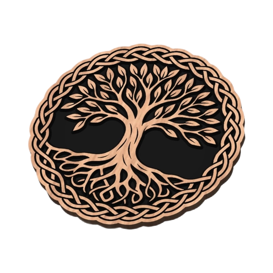 Celtic Tree of Life design preview, floral & botanical
