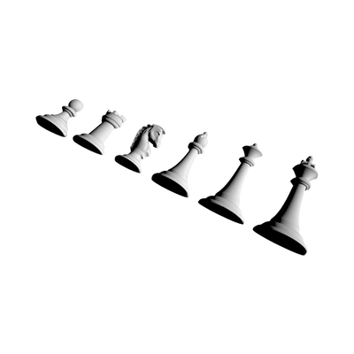 Chess Set design preview, games & puzzles