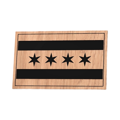 The Flag of Chicago, Illinois design preview, flags