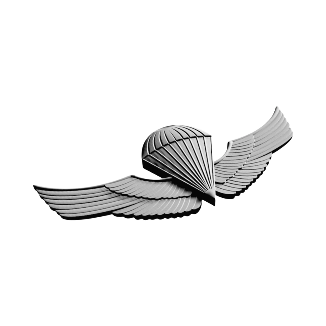 Chile Military Jump (Airborne) Wings design preview, army