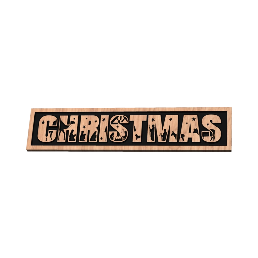 Christmas Nativity Scene design preview, christmas