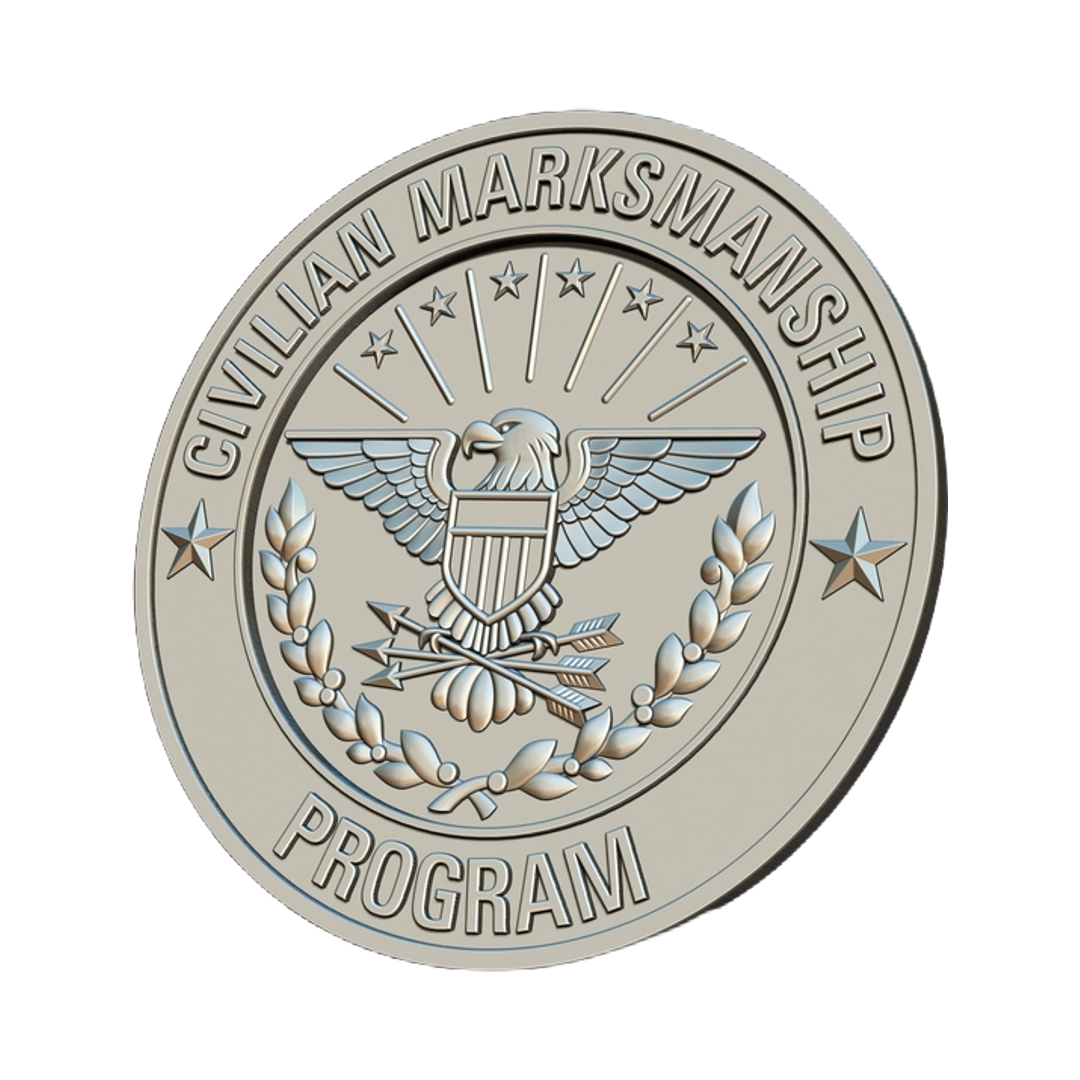 Civilian Marksmanship program Badge design preview, patches, badges & insignia