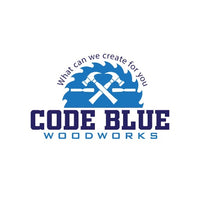 Code Blue Woodworks logo